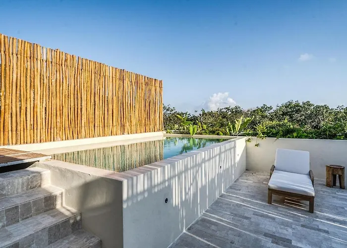 3 Bedroom Penthouse With Private Pool & Sunset Terrace * Tulum
